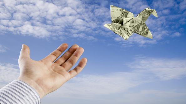 money-fly-away-origami
